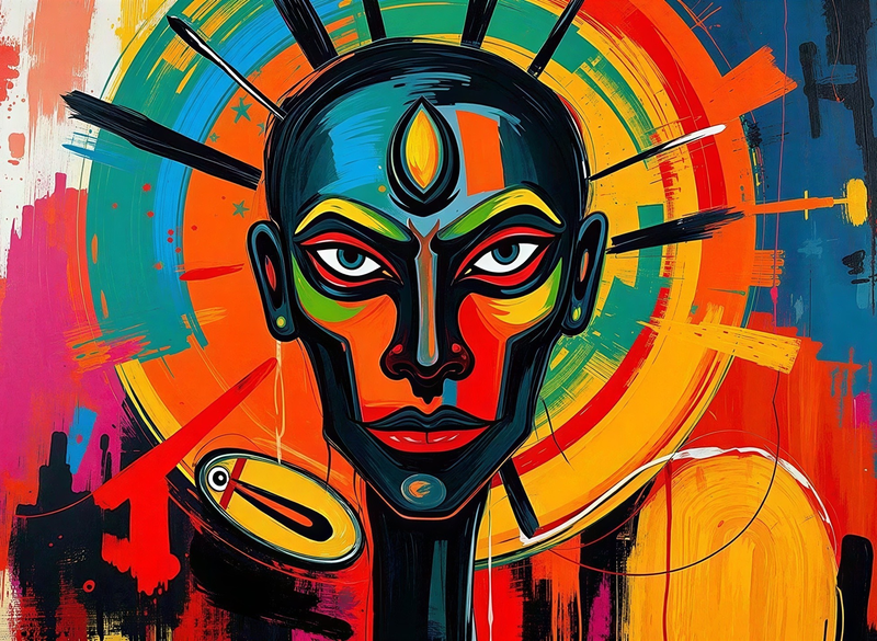 Modern Canvas Wall Art Home Decor - African Princess
