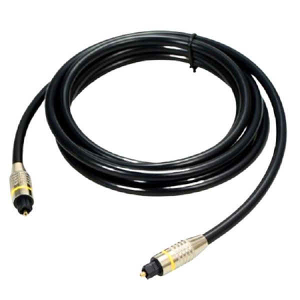 FI- Toslink OD 6.0mm Fiber Optical Cable: 1.5M Long