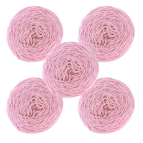 Eco Cotton Yarn 100 Cotton 5 x 50 g ball Orchid Daily Sale Shop