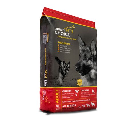 Lionel's Choice Adult Dog Food 20kg
