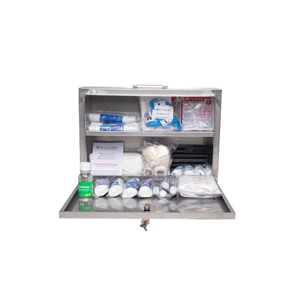 Stainless Steel Regulation 7 First Aid Kit By Firstaider