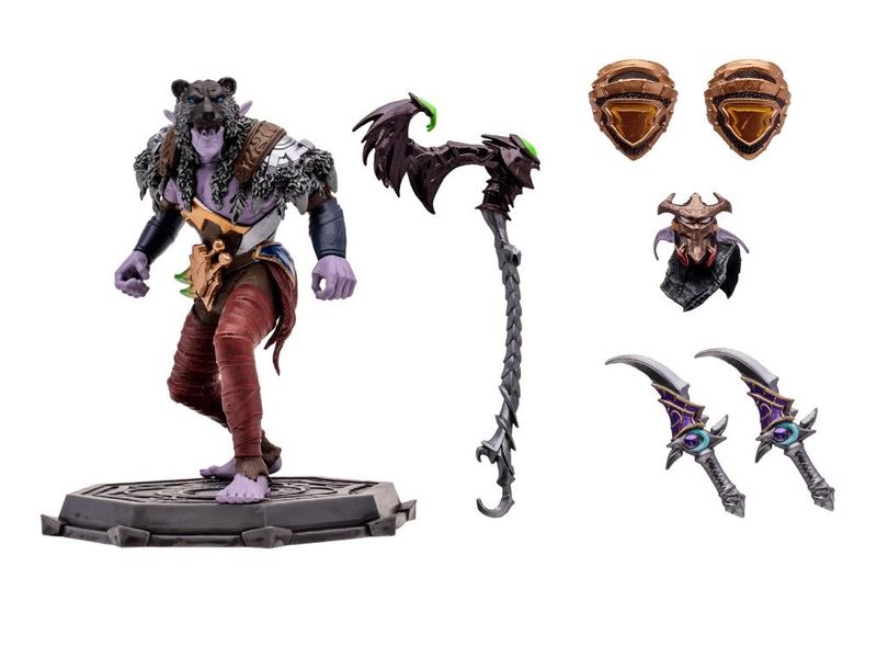 Warcraft 6-Inch WV1 Night Elf Druid/Rogue Epic Figure
