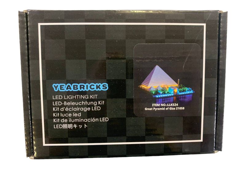 Yeabricks Light Set For Lego 21058 Great Pyramid of Giza