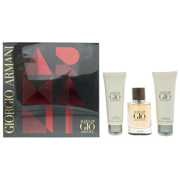 Giorgio Armani Acqua Di Gio Absolu Eau de Parfum Gift Set (Parallel Import)