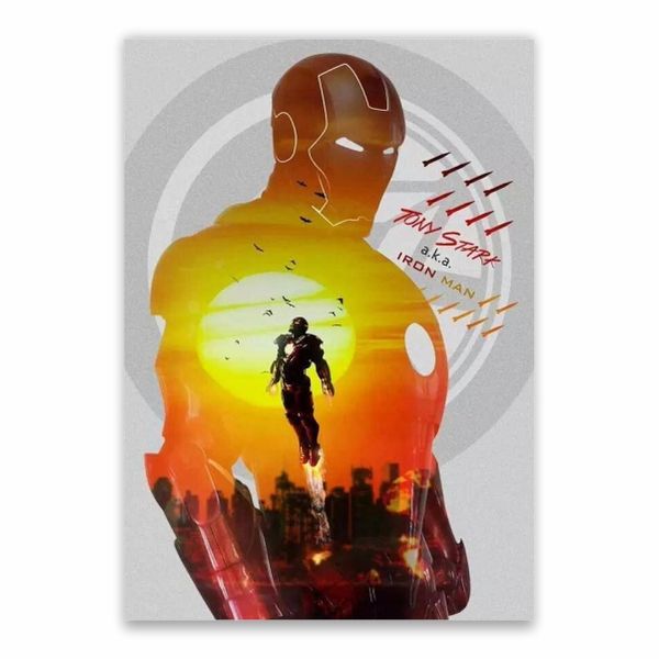 Tony Stark A.K.A Iron Man Poster - A1