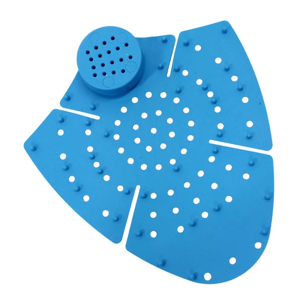 Urinal Mats - Scented Hygiene Urinal Mat - Blue - 10 Pack Combo