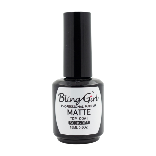 Bling Girl - Matte Top Coat 15ml - Nails by Nicole