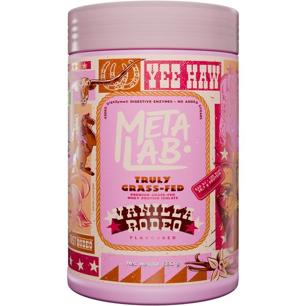 METALAB Truly Grass Fed Premium Whey Protein Isolate (680g) - Vanilla Rodeo