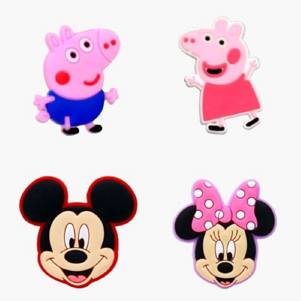 Gems/Charms For Shoes Charm Set Gem Accessories -Peppa/George/Minnie/Mickey