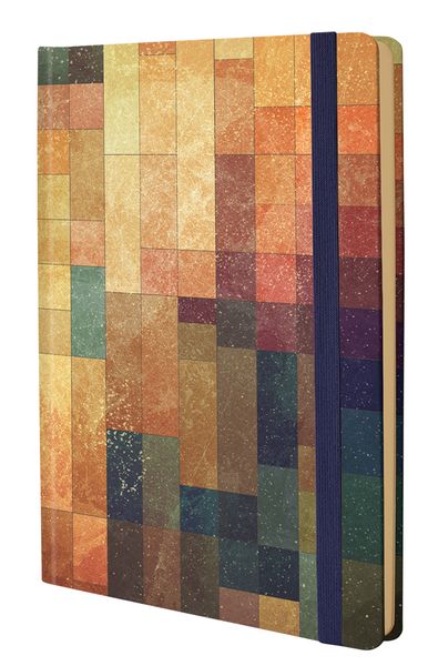 A5 Hardcover Journal Notebook 160 lined cream pgs, 80gsm Brights
