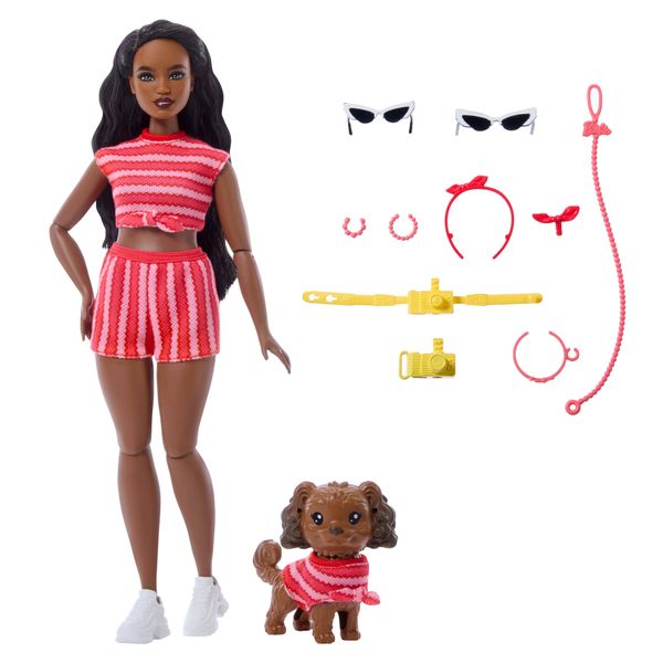 Barbie Twinning Looks Doll And Accessories - Stripe
