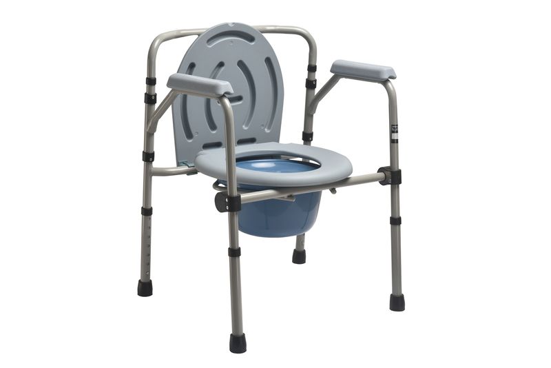 Height-Adjustable Home Care Stool - Durable Bath &amp; Utility Seat