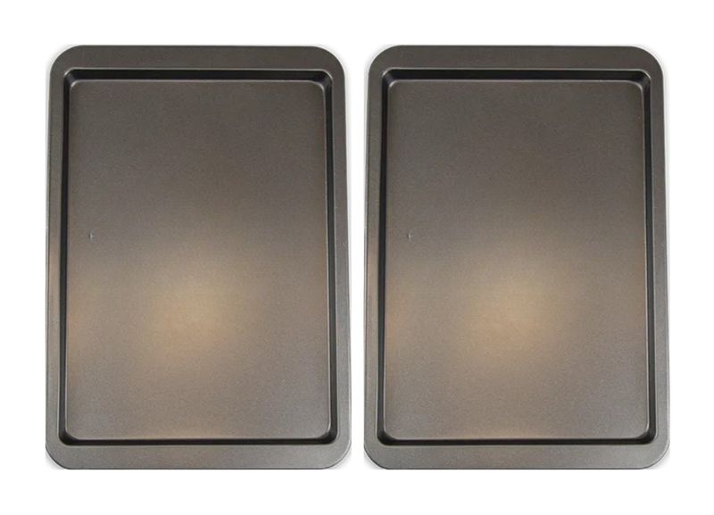 2 Oven Trays 38 x 26cm.