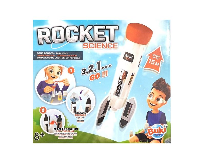 Buki Science Rocket Launch Up to 15 Meters High