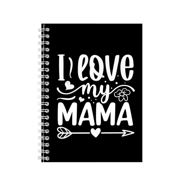 Mama A5 Notebook Pad for Mothers Day Trendy Mom Sayings Graphic Present 059