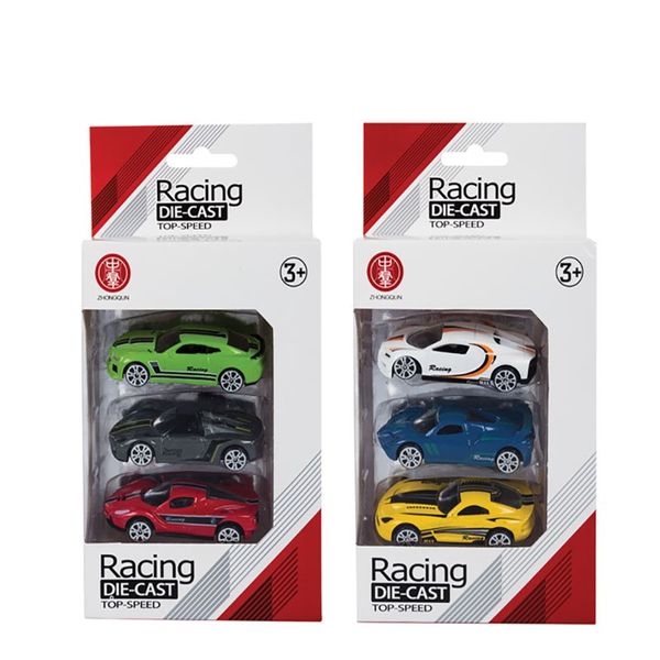 Bulk Pack x 2 Die Cast Set 3pc Racer Set