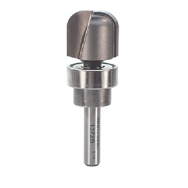 Whiteside Bowl &amp; Tray Router Bit with Bearing, 1/4"SH, 1/4"R, 3/4"CD