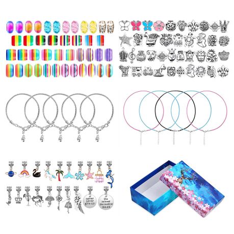 88 PCS DIY Charm Bracelet Making Kit For Girls, Shop Today. Get it  Tomorrow!