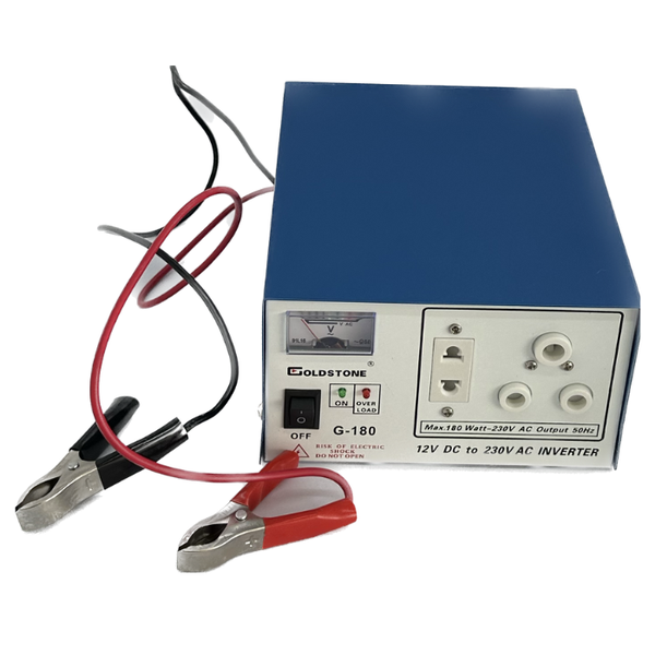 Goldstone Inverter 12V DC to 230 AC - G180