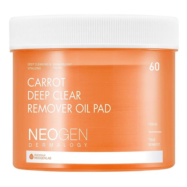 Neogen - Carrot Deep Clear Oil Pad 150ml (60 Pads)