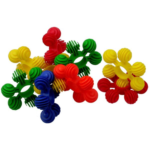 Greenbean Medium Snowflakes: 60 Pieces