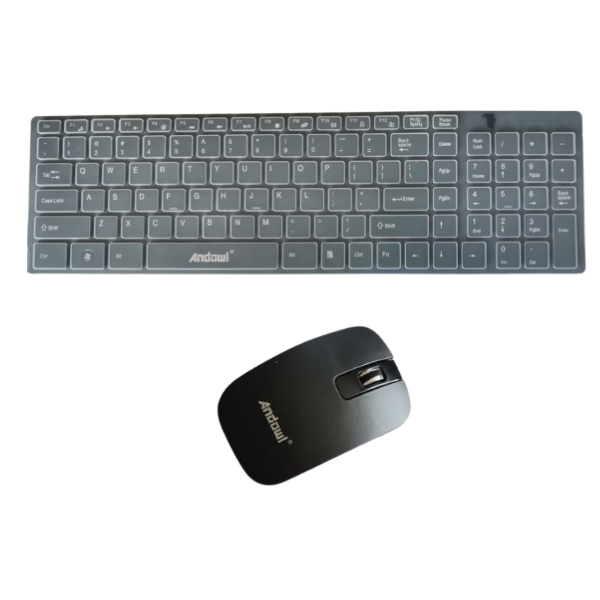 Compact Wireless Keyboard and Mouse set