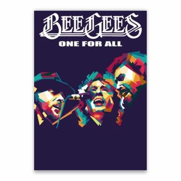 Bee Gees One For All Poster - A1