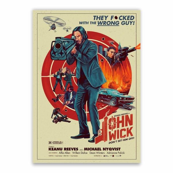 John Wick Movie Poster - A1