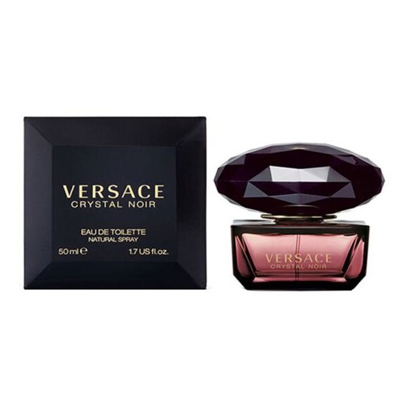 Versace Crystal Noir Eau De Toilette - 50Ml (Parallel Import)