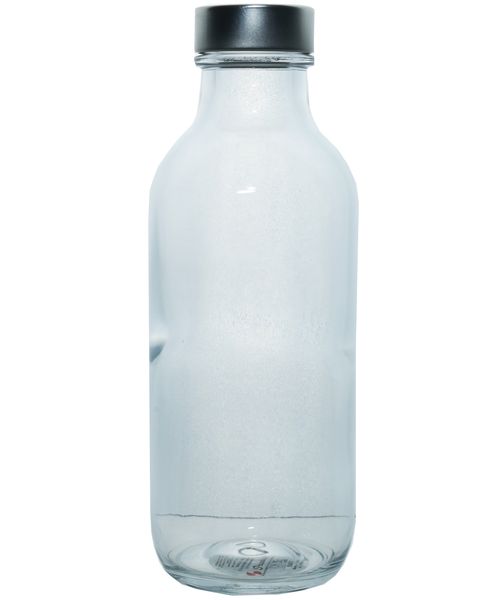 Pa?abahçe Iconic 350ml Glass Juice Bottle with Lid