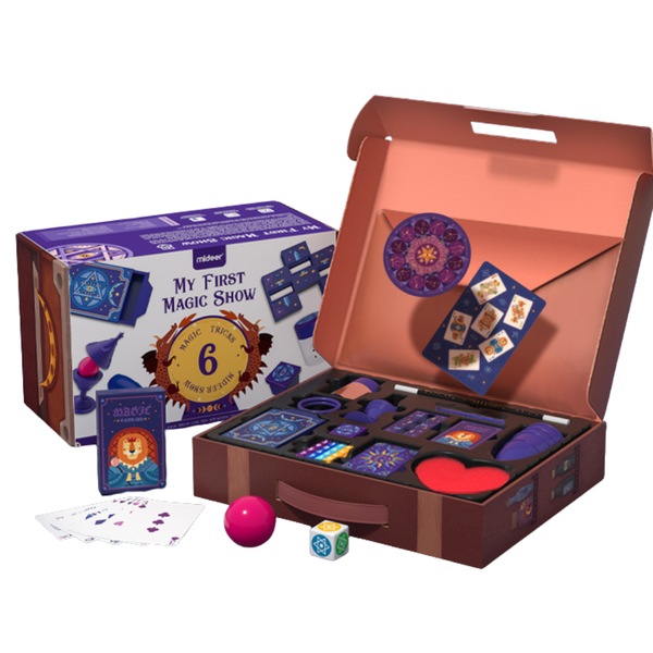 Mideer - My First Magic Show Kit - 6-in-1 Magic Trick Set for Kids