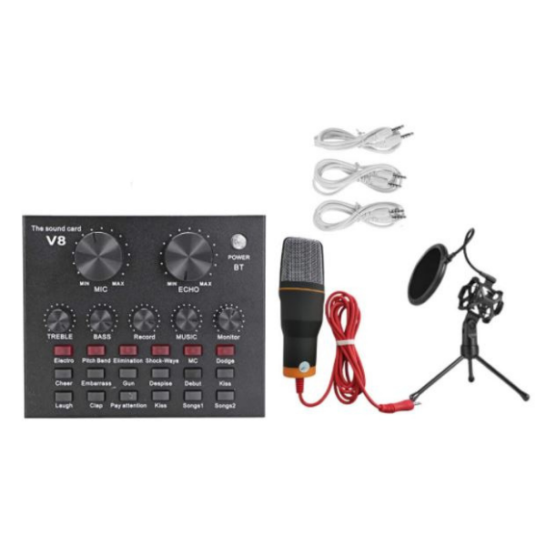 Microphone Sound Card Set Q-MIC580