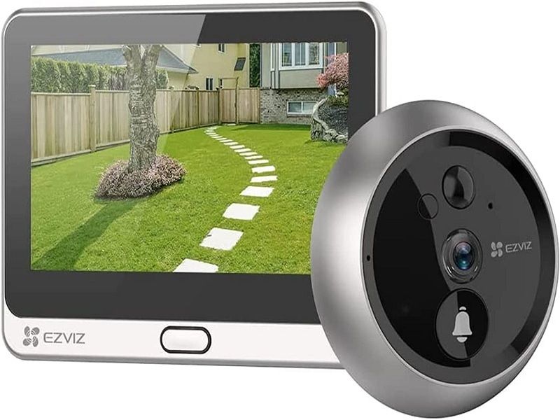 EZVIZ 1080P Video Door Viewer Peephole Camera 4.3" Colour Screen Display