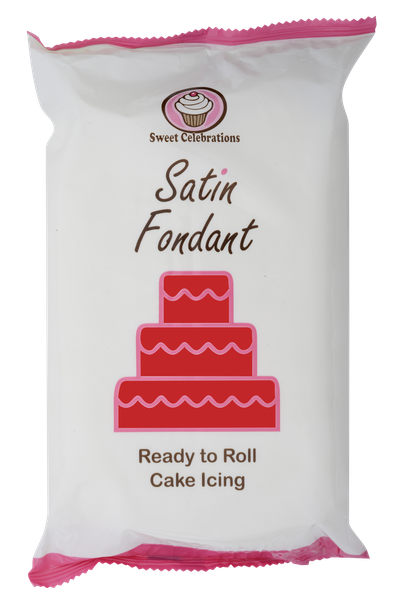 Sweet Celebrations Satin Fondant - Red