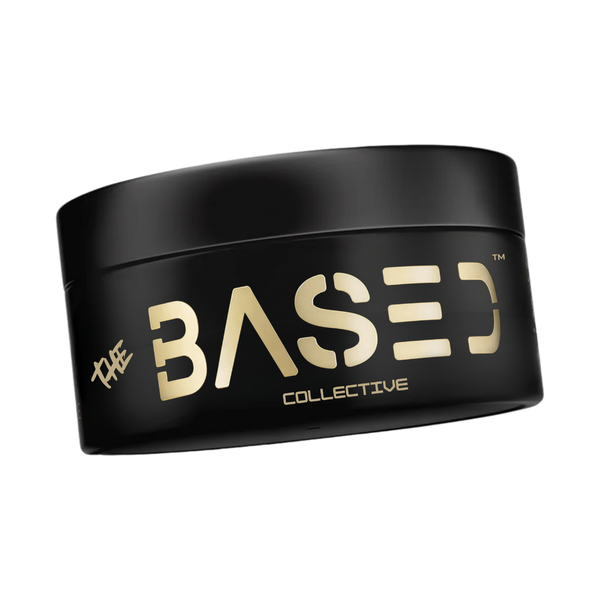 BASED Pomade Hair Clay | Medium Hold, Natural Shine, Santal Scent - 90ml