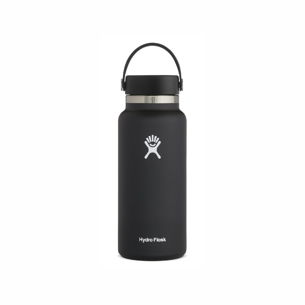 Hydro Flask Wide Mouth wFlexCap 32oz/946ml Black Buy Online in South Africa