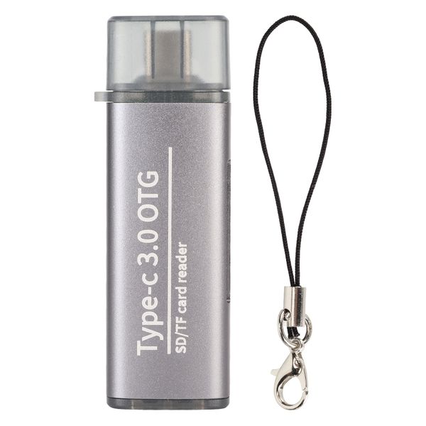 3 in 1 USB Storage Card Reader 5Gbps Plug and Play Portable OTG Card Reader