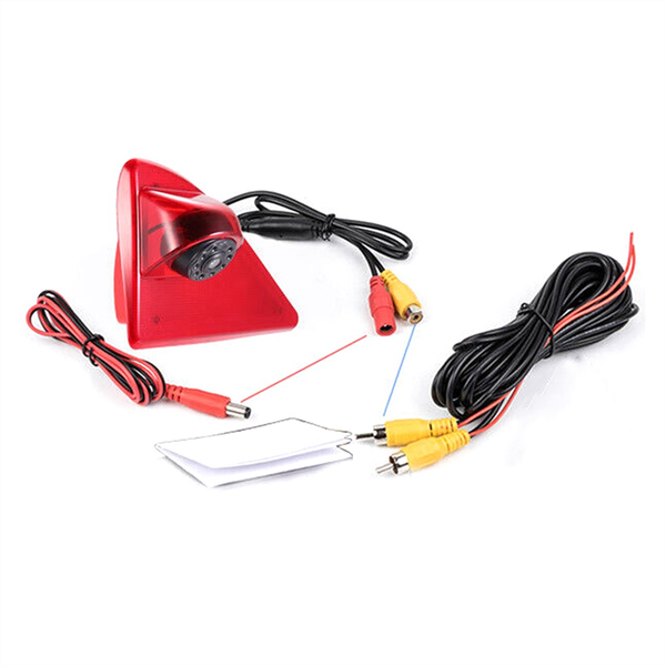 Car Brake Light Rear View Camera for Opel Movano Compatible with Universal