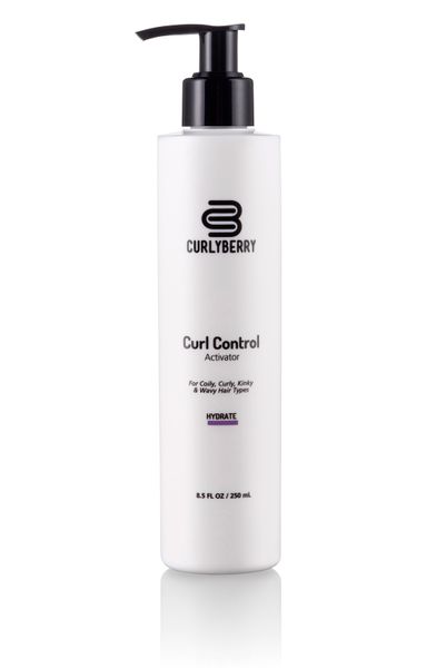 CurlyBerry - Hydrating Hair AntiFrizz Curl Control Activator - 250ml