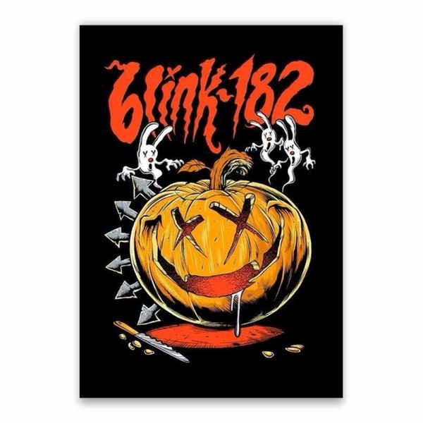 Blink-182 Pumpkin Poster - A1