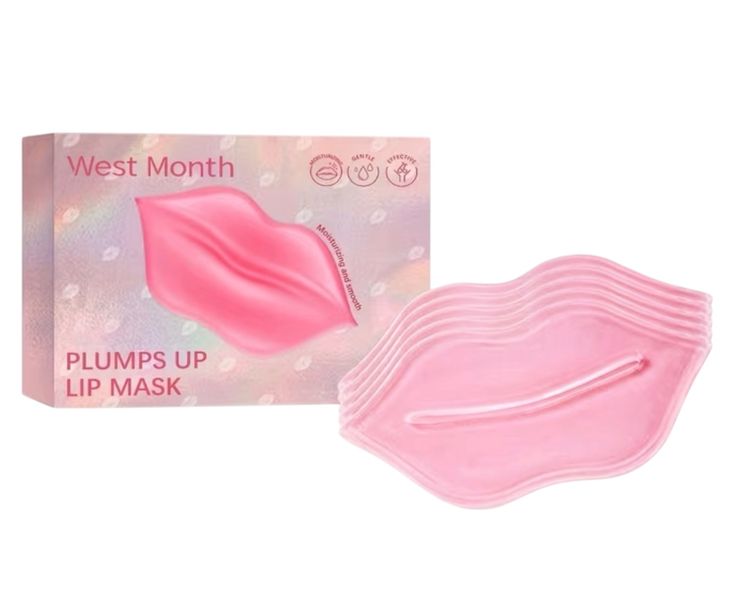 Plumping and Hydrating Collagen Gel Lip Mask - 5 Piece