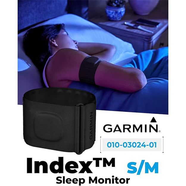 Garmin Index Sleep Monitor Smart Sleep Band (Small/Medium) - Black