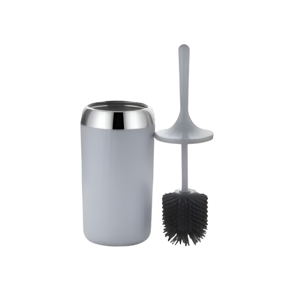 Executive Toilet Brush Set - Silicone Brush