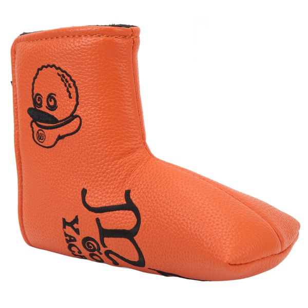 L-shaped sailor putter cover - orange PU