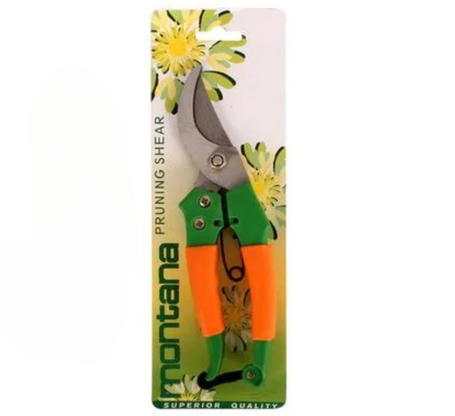 Gardener's Choice: High-Performance Bypass Pruners (Orange Handle)