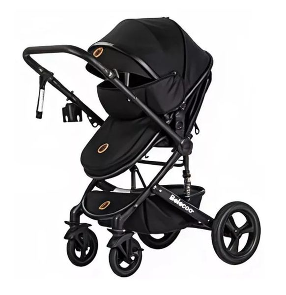 Belecoo 2 in 1 Stroller 531-H-Black