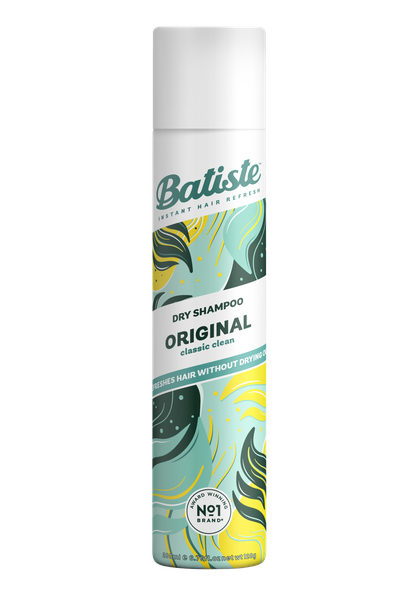 Batiste Dry Shampoo Original, 200ml, Instant Hair Refresh between washes