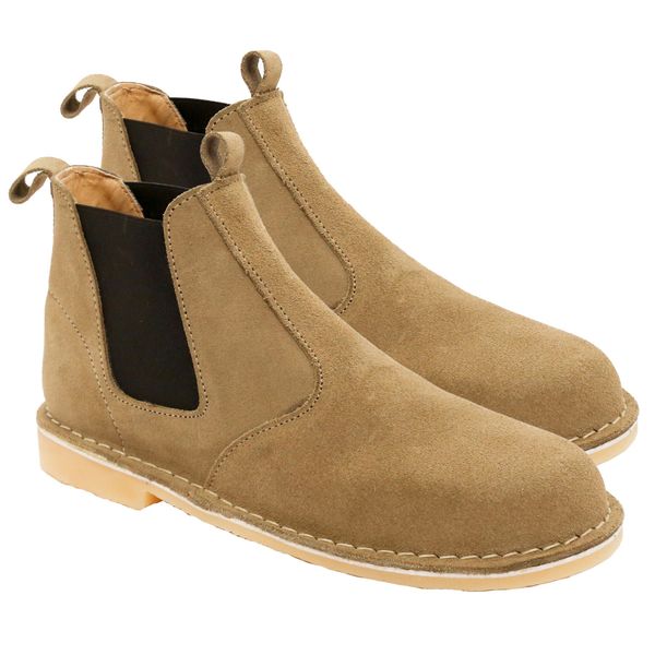 BATA Men's Safari Chelsea Boot Taupe