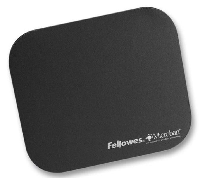 Fellowes (59339) Mouse Pad, Black, Microban