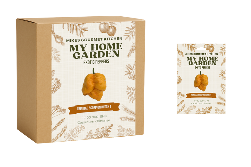Chilli Grow Kit Complete - Trinidad Scorpion Butch-T Yellow + Seed pack